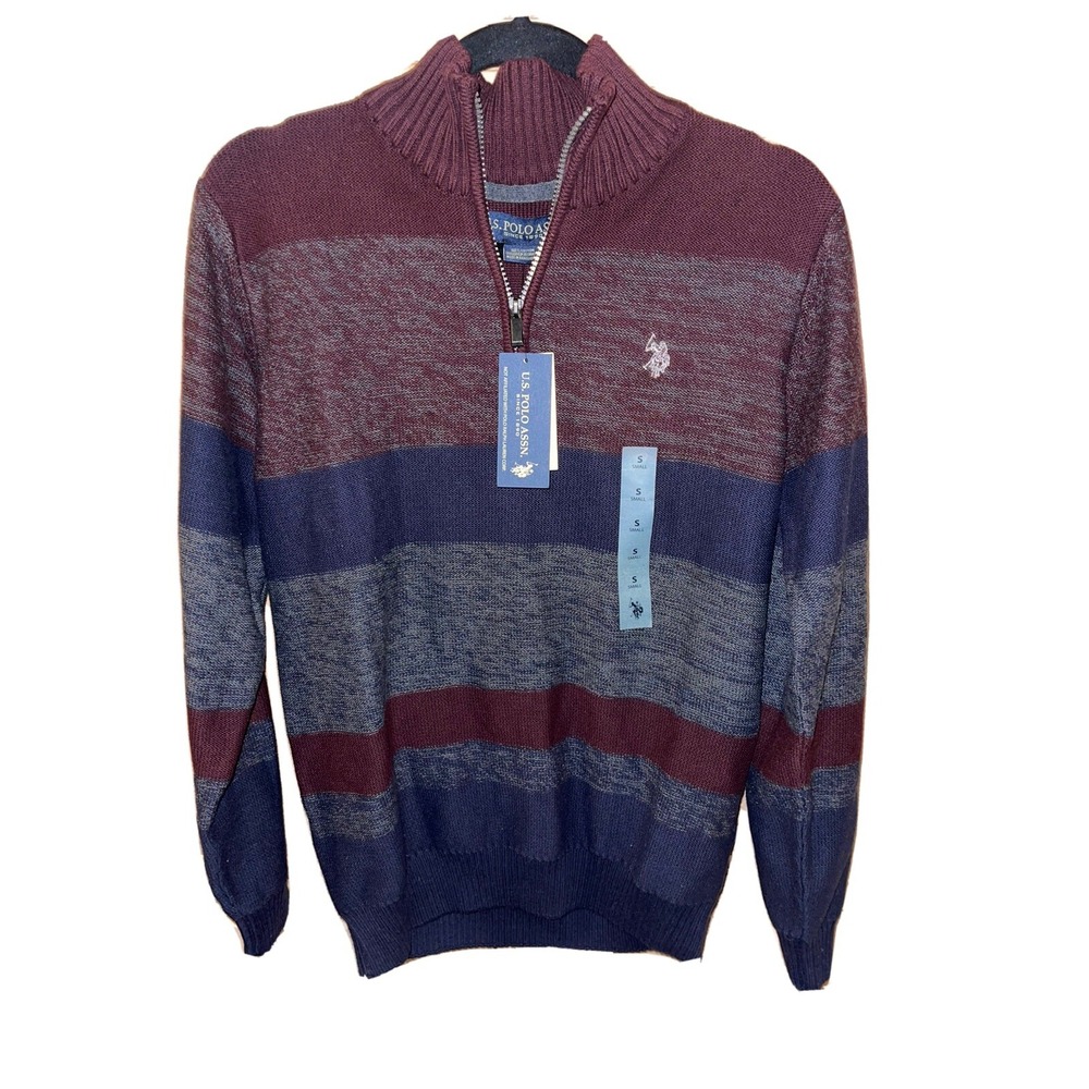 U.S. Polo Assn Long Sleeve 1/4 Zip NWT